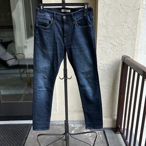 Mavi Jake Slim Men’s Jeans, 32/30, Dark indigo